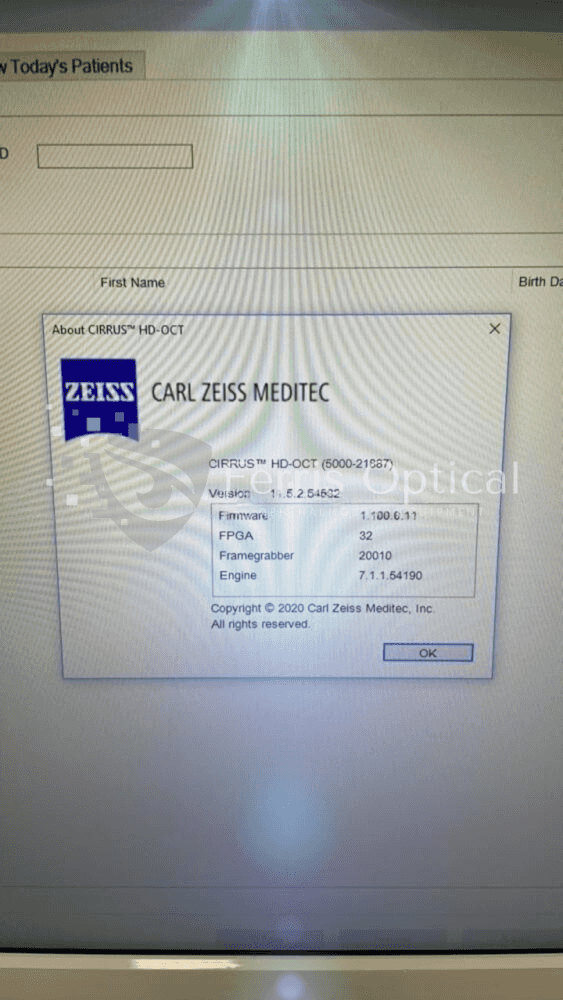 Carl Zeiss Cirrus 5000 HD Optical Coherence Tomography (OCT) - Image 17