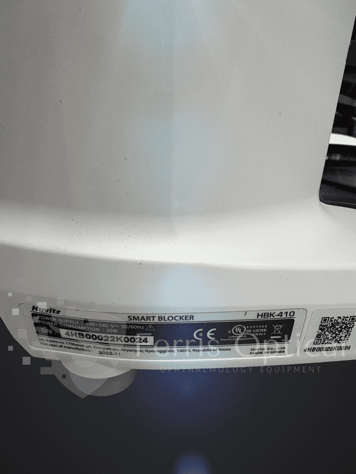 Huvitz HPE-410 Lens Edger and Huvitz HBK-410 smart blocker - Imagen 5