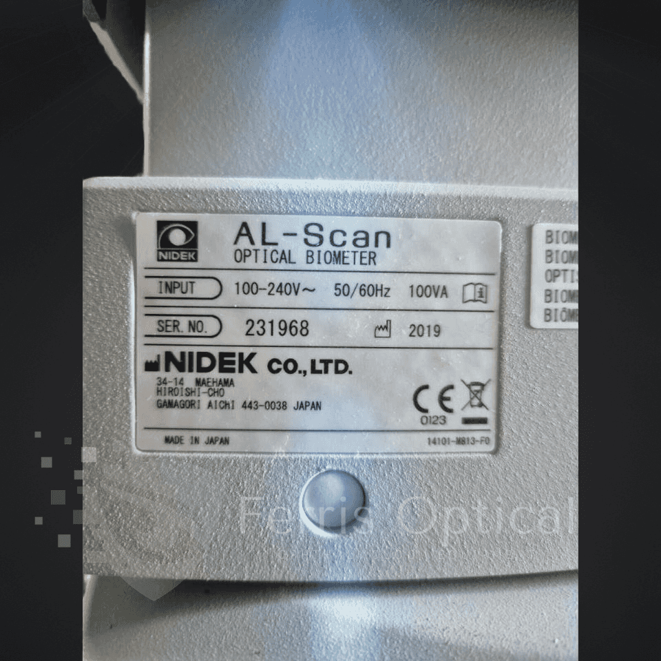 NIDEK AL-Scan Optical Biometer - Image 7